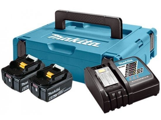 Makita 198116-4 18V Li-Ion accu starterset (2x 6,0Ah) in Mbox