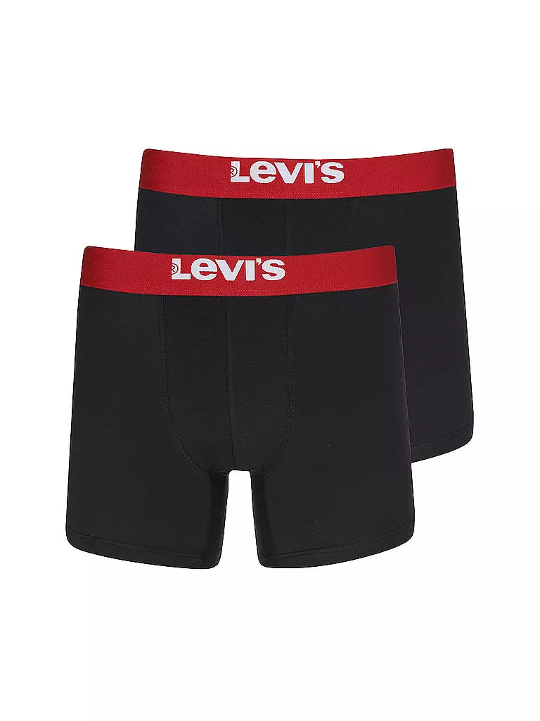 LEVI'S® Pants 2er Pkg black/red schwarz