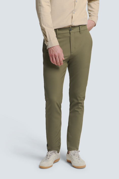 NO-EXCESS groene heren broek