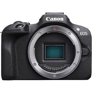 Appareil photo hybride Canon EOS R100 + RF-S 18-45mm f/4.5-6.3 IS STM + Sac photo + carte SD 64 go