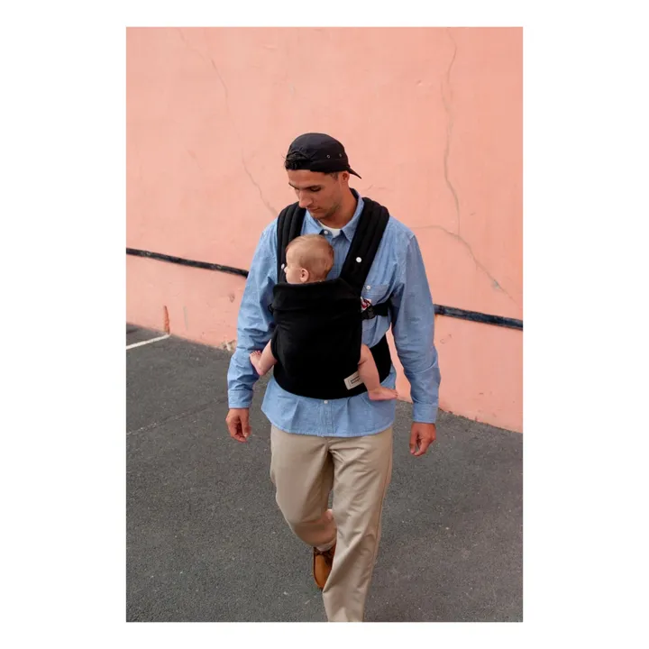 Mama Hangs Porte-bébé Carry & Bloom | Noir