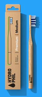 Hydrophil Bamboo Toothbrush Premium Medium 1ST