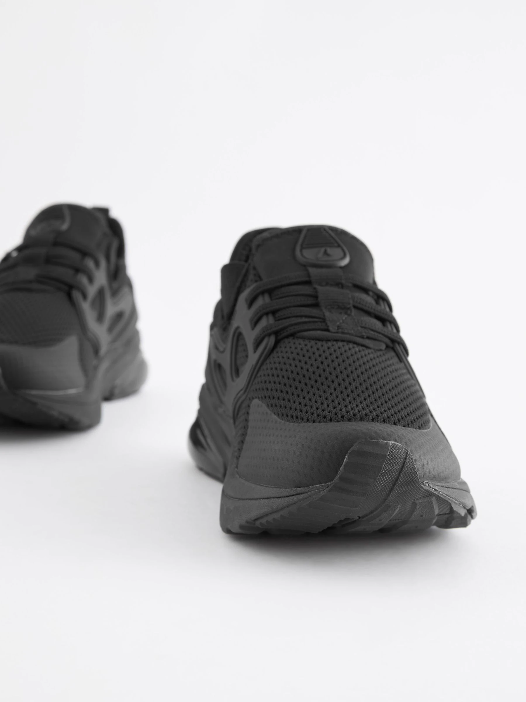 Zwart - Elastische sportschoenen