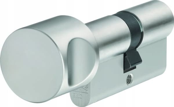 ABUS KE60NP Z30/K30 - Dørlåssylinder - nøkkel - 6 stifter - perlenikkel