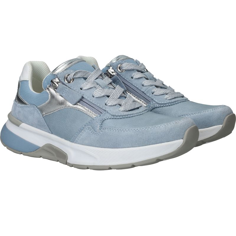Gabor Rollingsoft Sneakers Blauw Dames