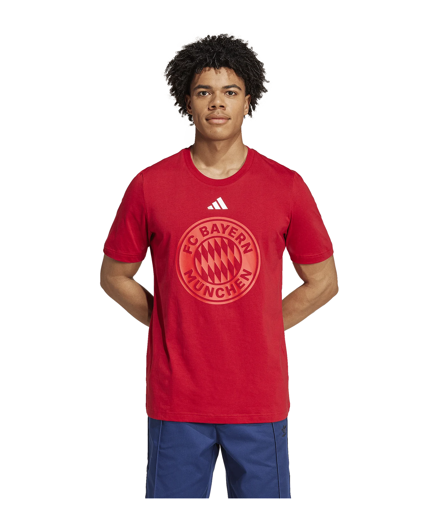 adidas FC Bayern München DNA T-Shirt Rot
