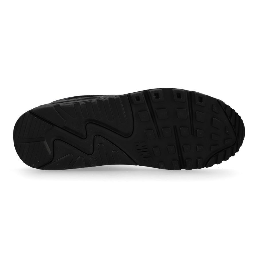 Nike Chaussures Air Max 90 Cuir - Noir
