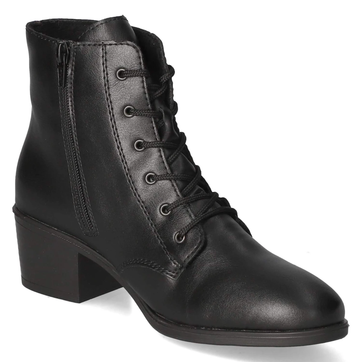 RiekerSchnürstiefeletten - schwarz
