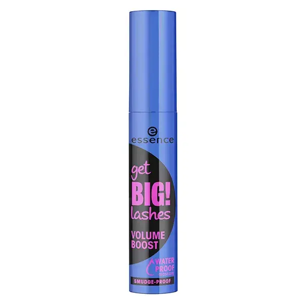 Máscara para Cílios Essence Volume Boost à Prova d'Água para Cílios Grandes! 12ml
