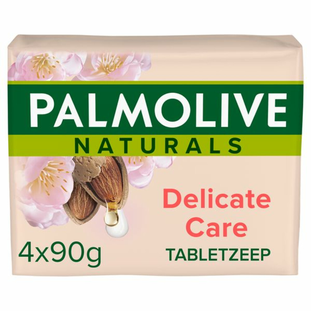 Palmolive Tabletzeep NaturalsAmandel & Melk4x 90 gr