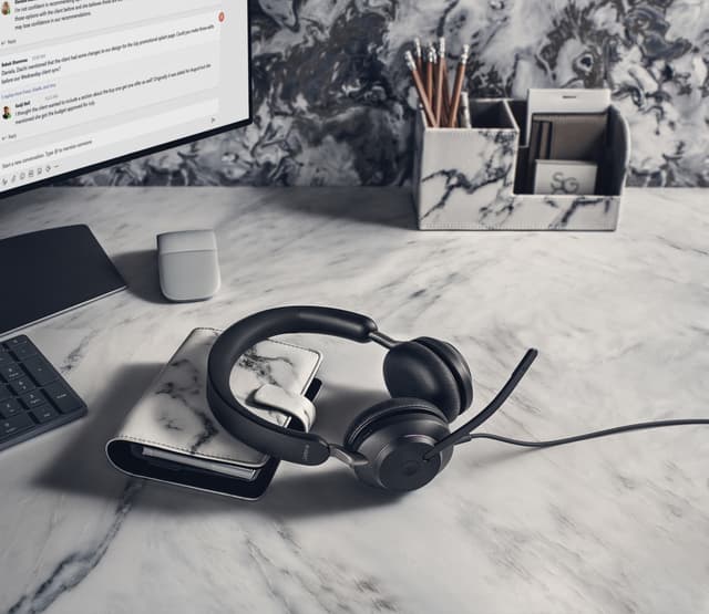 Jabra Evolve2 40 SE USB-A MS Stereo høretelefoner