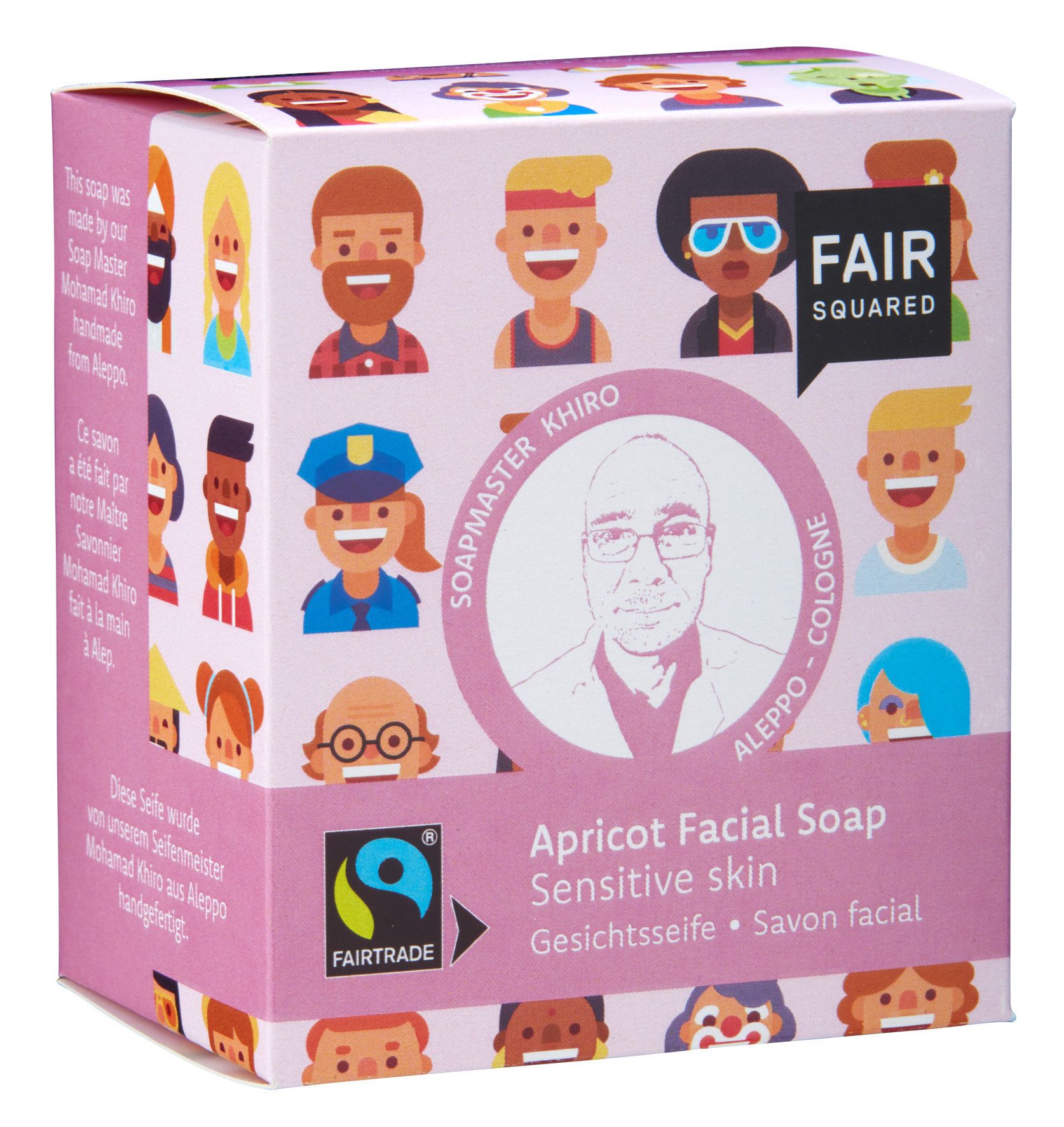 FAIR SQUARED Apricot Facial Soap Sensitive