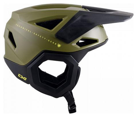 Casque TSG Prevention Solid Color Vert / Noir
