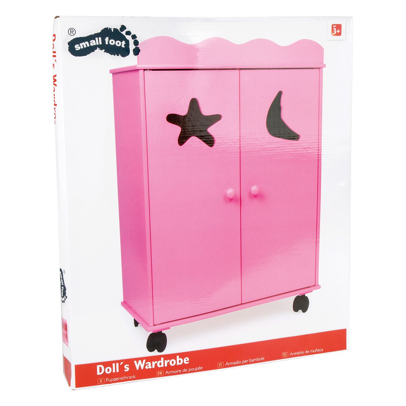 Smallfoot Puppenschrank 2880 Puppenkleiderschrank