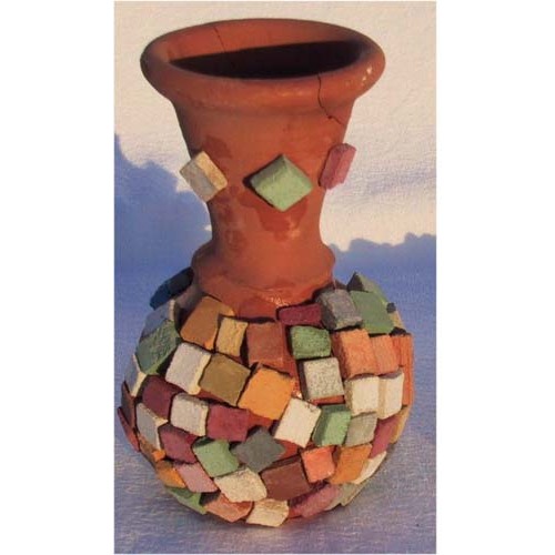 Mosaique antique culture club 1x1cm seau de 1kg 1200 pieces coloris assortis