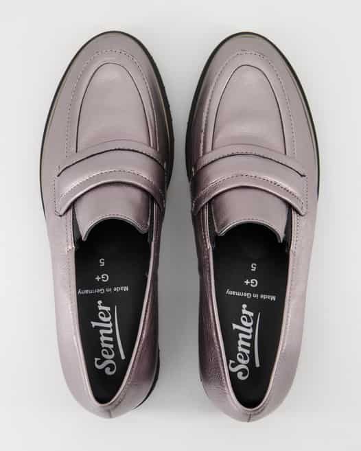 Semler ELENA Slipper in Grau