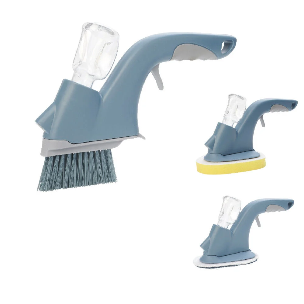 Brosse à spray 3 en 1 microfibre et éponge