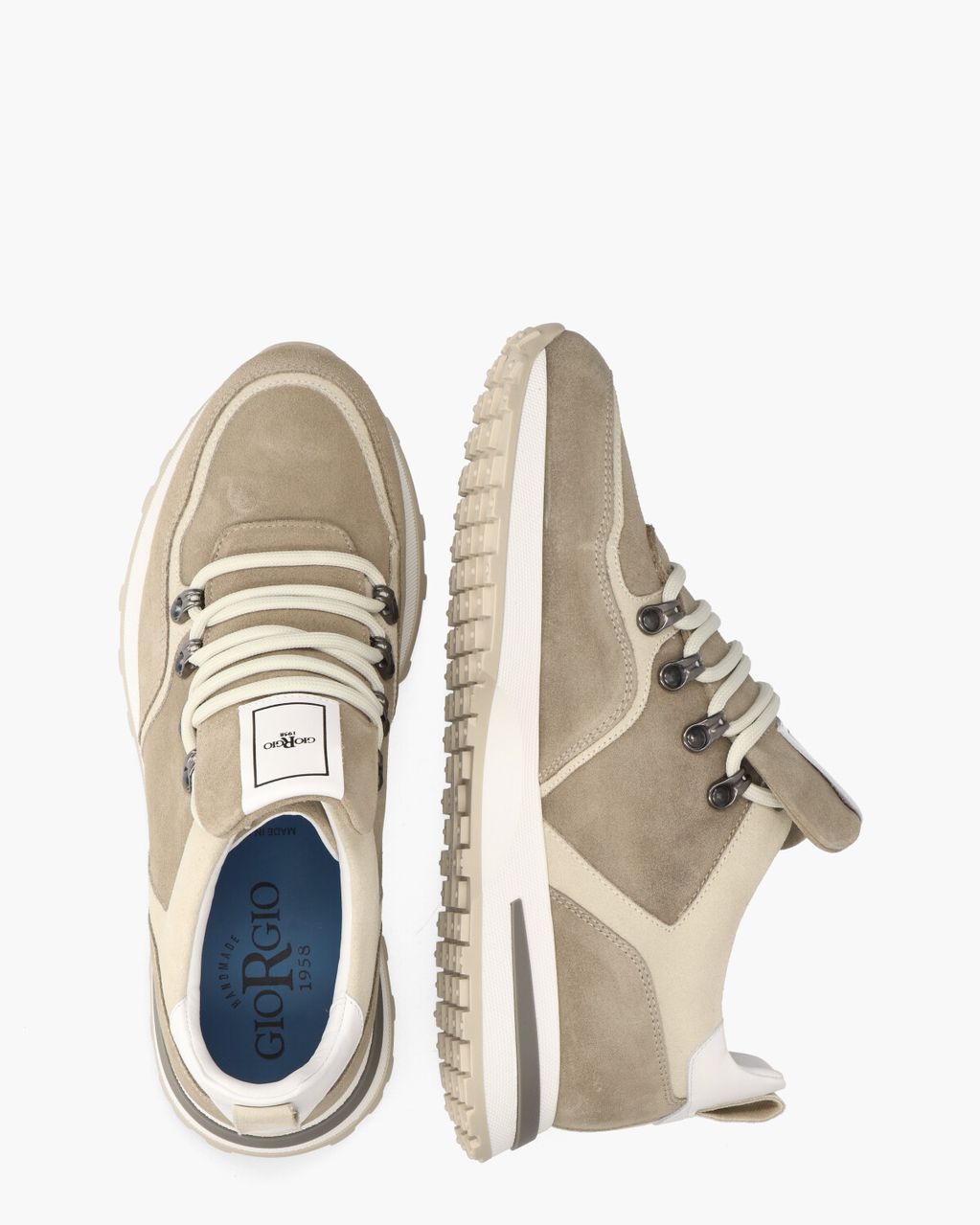 Giorgio 1958 57811 Taupe/Beige Herensneakers