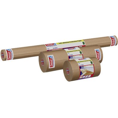 Papier de protection, autocollant, 600mm x 10m, marron