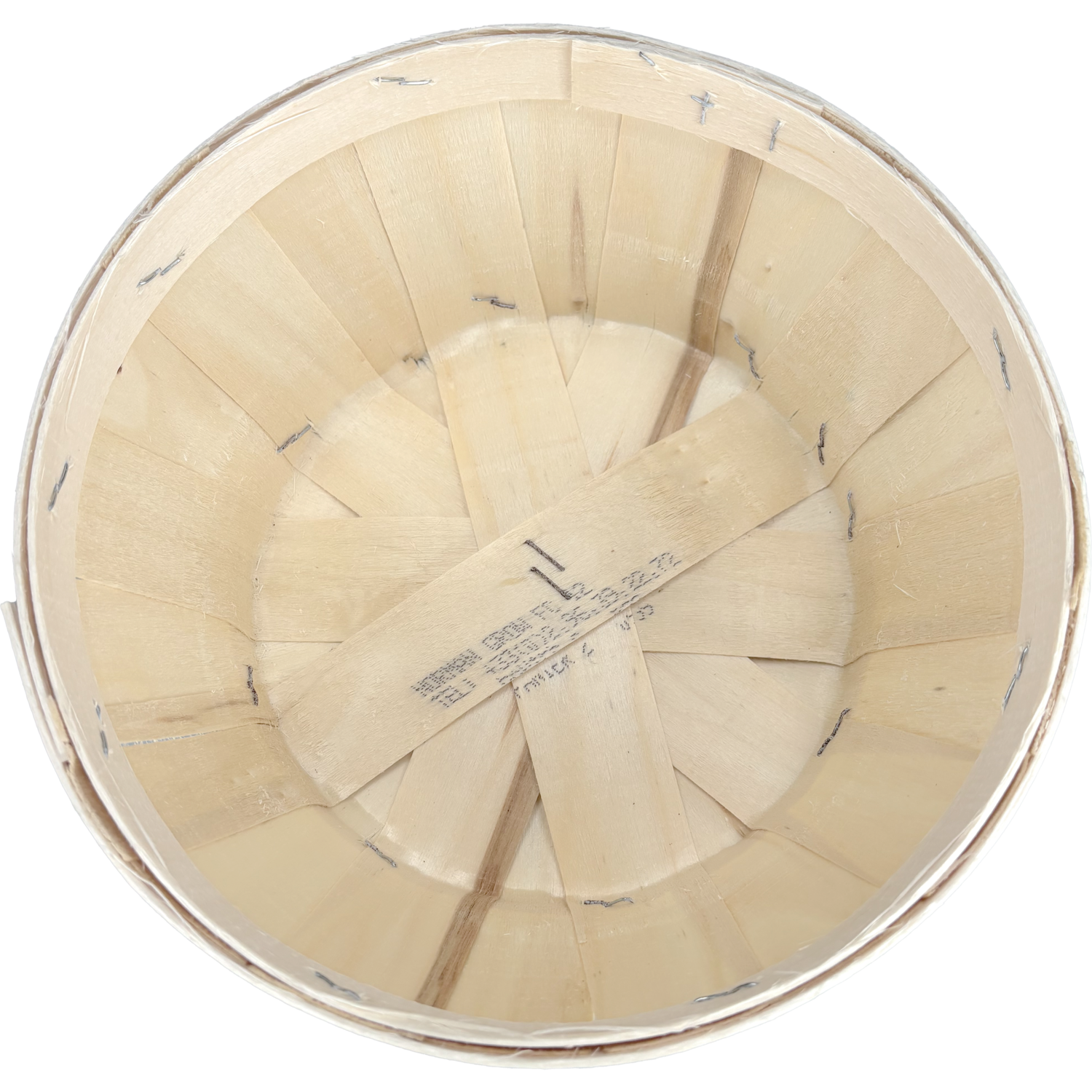 Mand, hout, Ø21cm, 9.5cm, rond, naturel