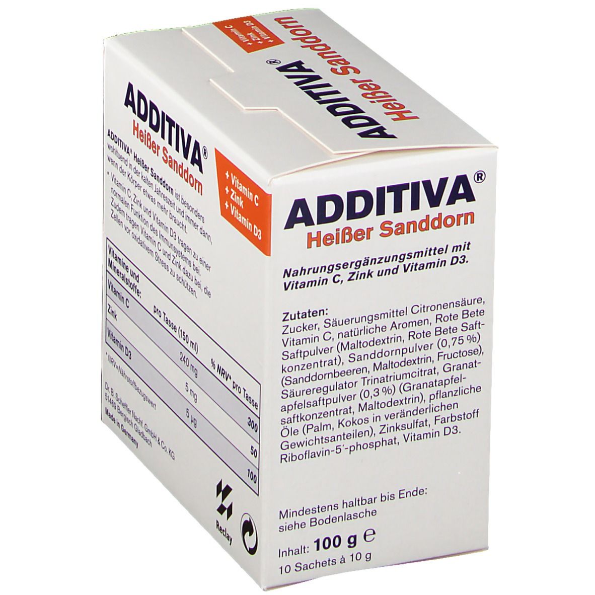 ADDITIVA® Heißer Sanddorn
