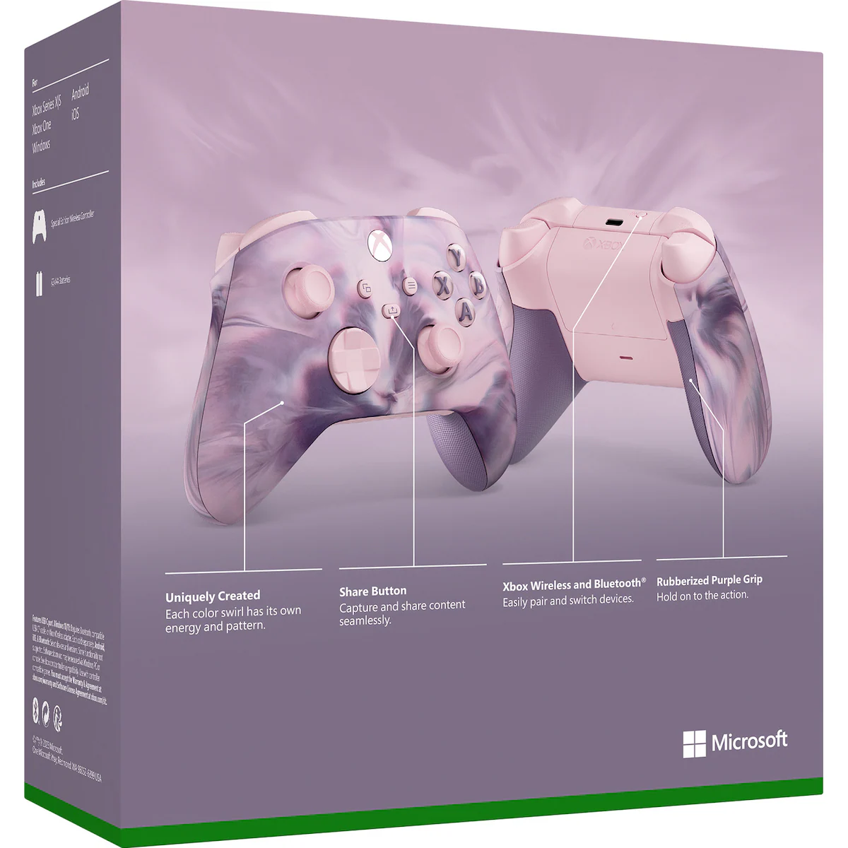 Xbox Dream Vapor kontroller (Rose Purple)