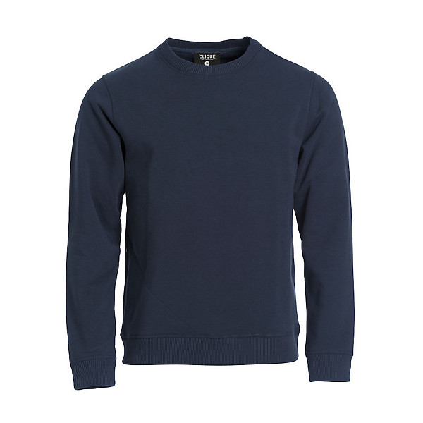 CLIQUE Sweatshirt col rond Bleu Marine M