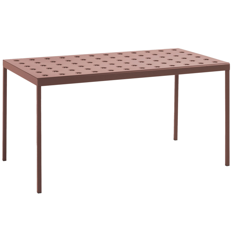 Hay Balcony tuintafel 144x76 iron red