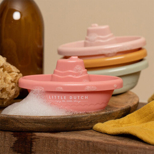 Little dutch stapelbare badbootjes roze