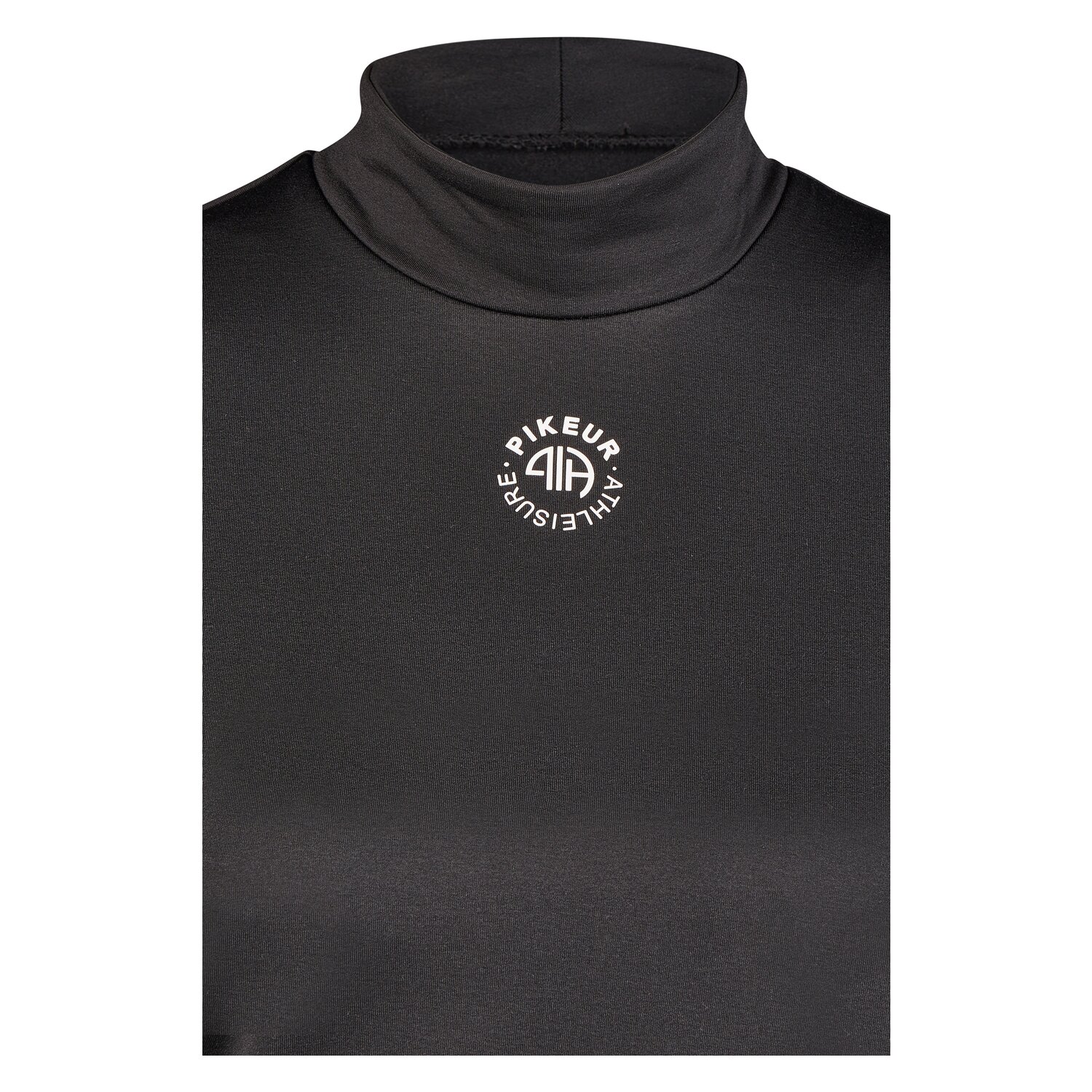 PIKEUR Athleisure Funktions-Shirt mit Stehkragen  - black
