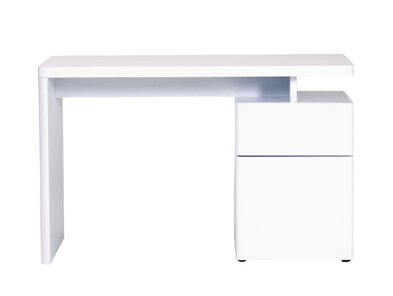 Schreibtisch Weiß Hochglanzca. 120 x 76 x 55 cm