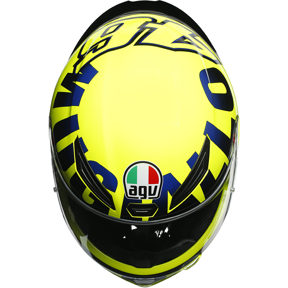 AGV - Casque K1 Rossi Mugello 2016 Jaune / Noir