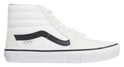 Paire de chaussures Vans Skate Sk8-Hi Blanc de Blanc
