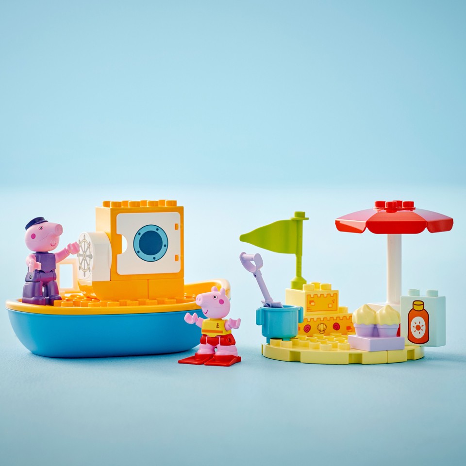 LEGO Duplo - Gurli Gris' bådtur (10432)