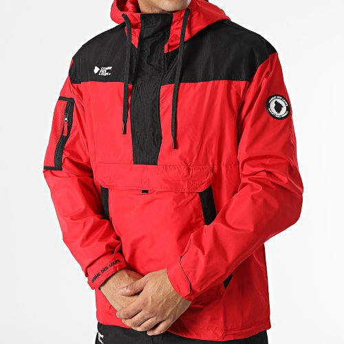 Ensemble De Survetement Harlem Rouge Noir