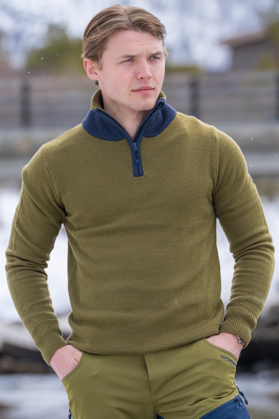 Stormberg Marka Half Zip strikkegenser