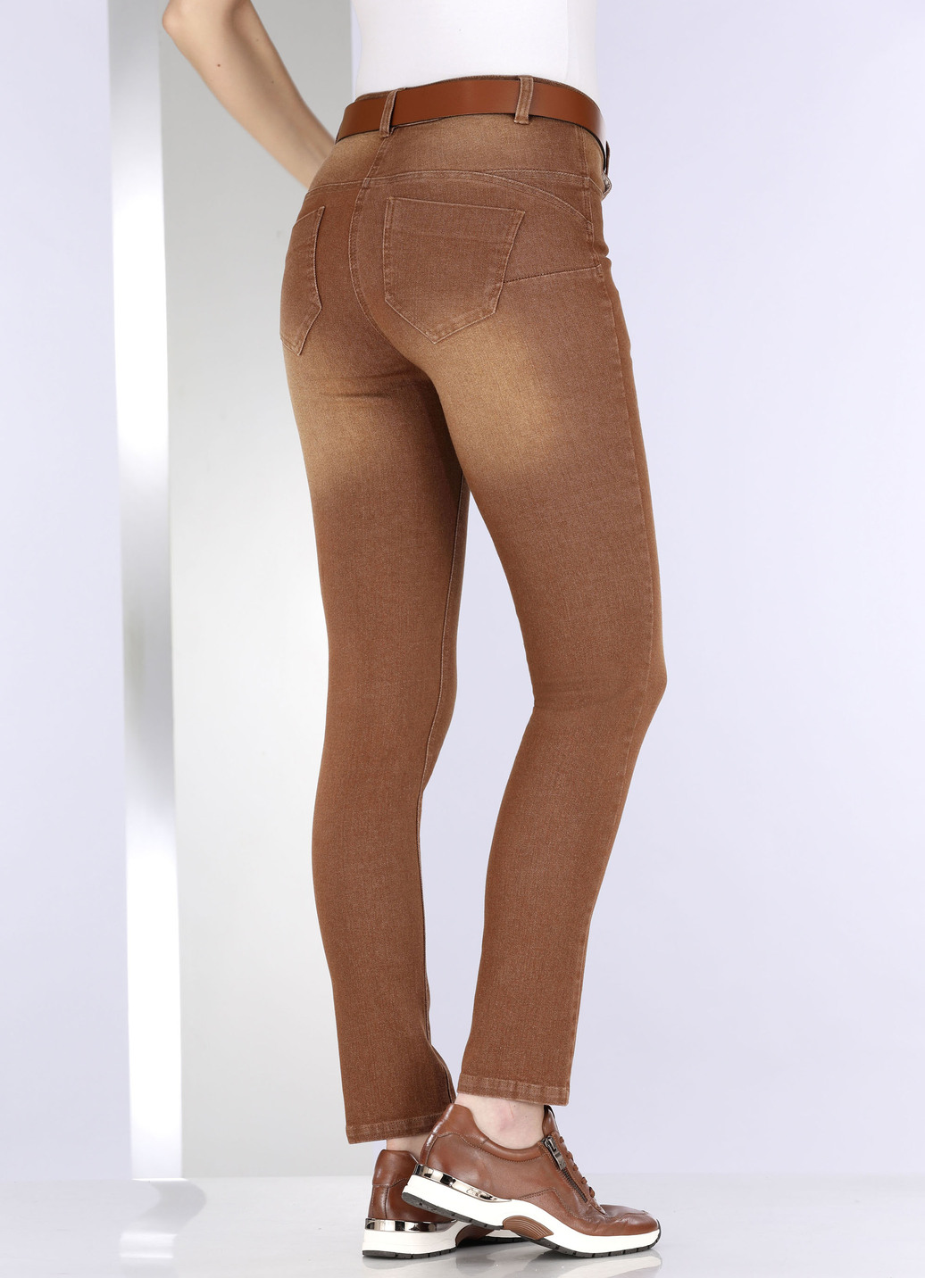 Jeans mit Push-up-Effekt