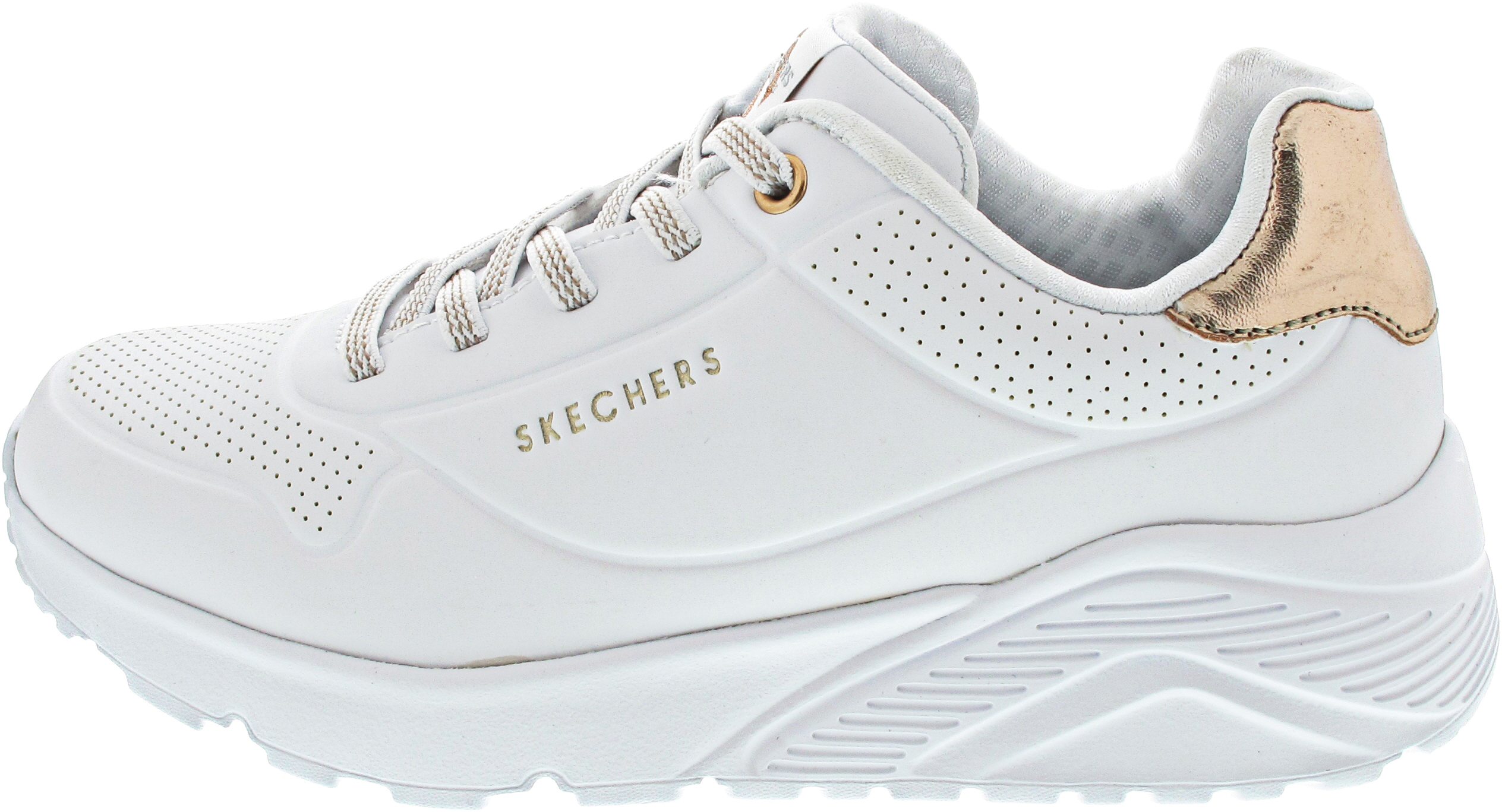 Skechers Uno Lite Sneaker weiss