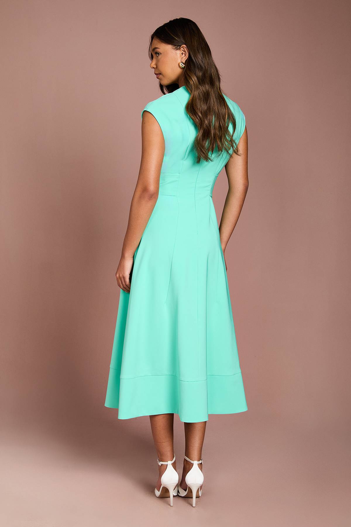 Coast Robe Crêpe à Ceinture