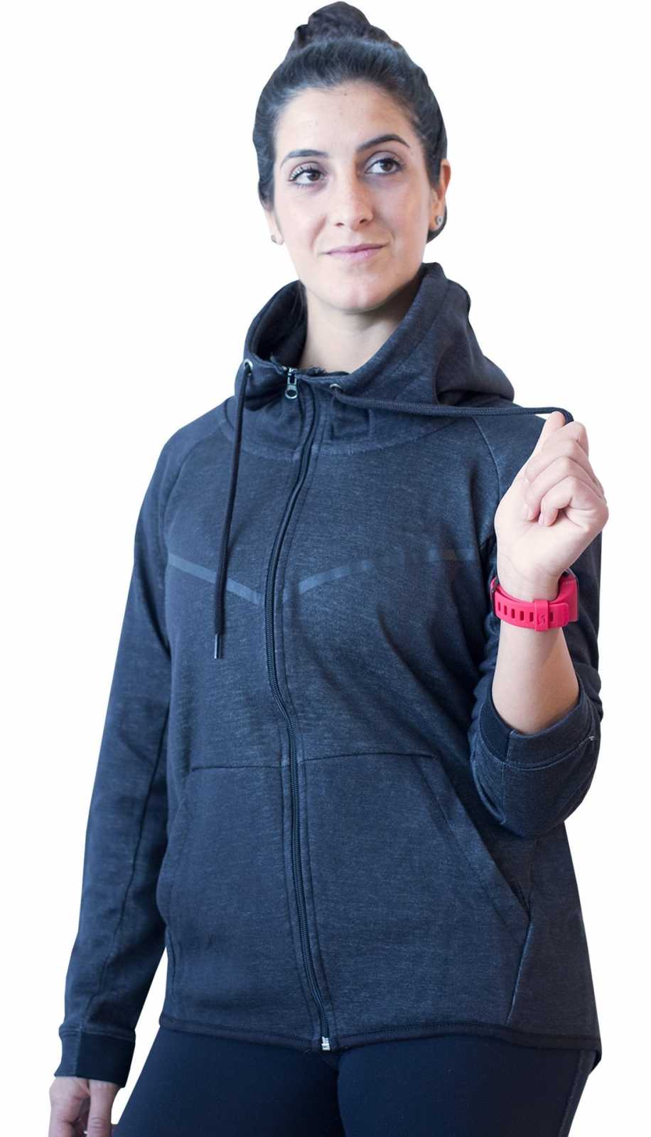 Jaqueta Softee Perfect Zip Preta