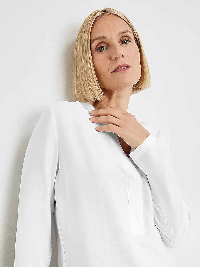 GERRY WEBER Blusenshirt  weiss