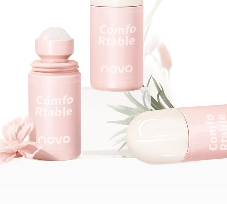NOVO - Zomerse aromatische roll-on deodorant - 3 smaken