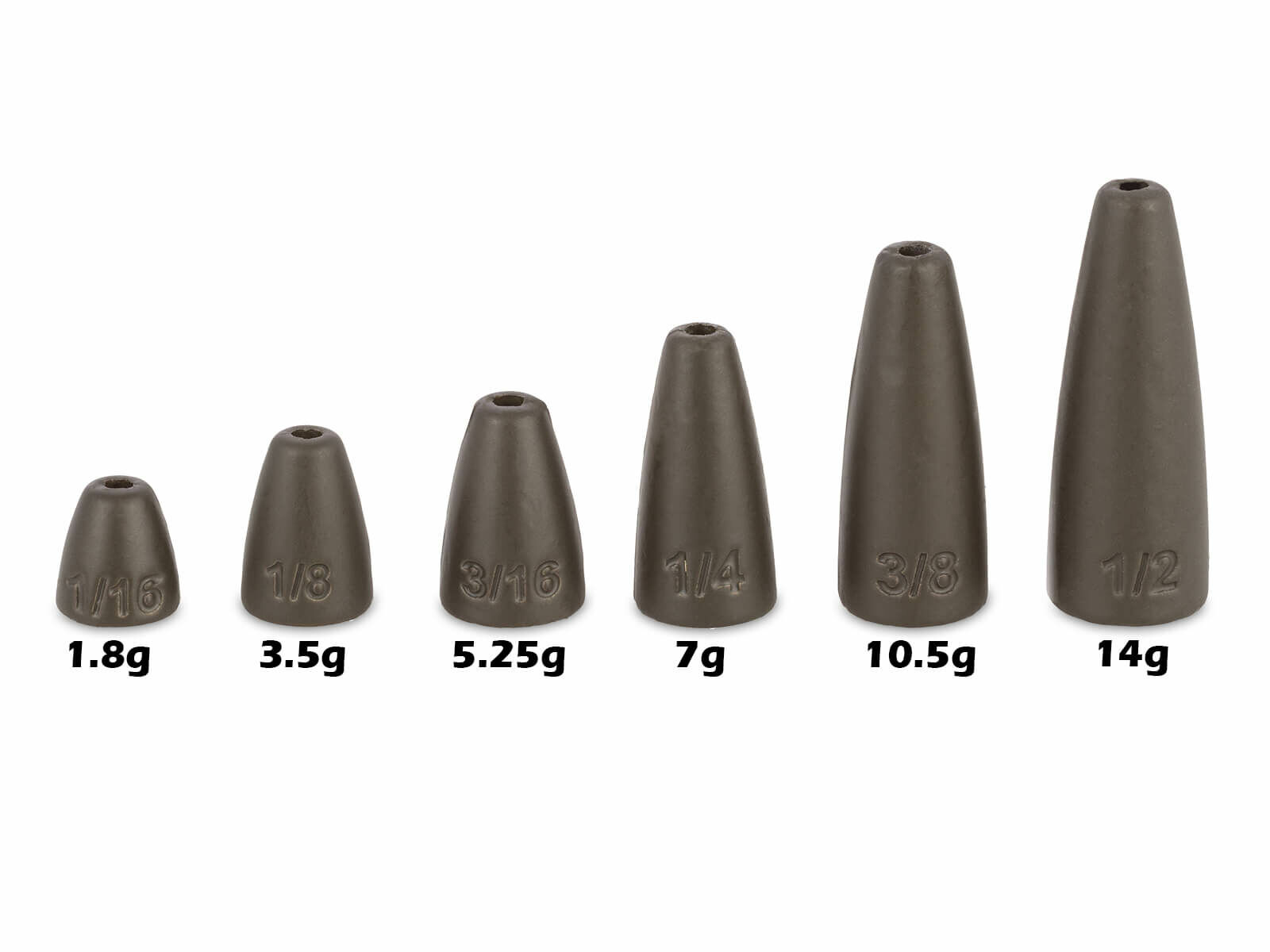 CAMO Bullet Weights - GREEN PUMPKIN