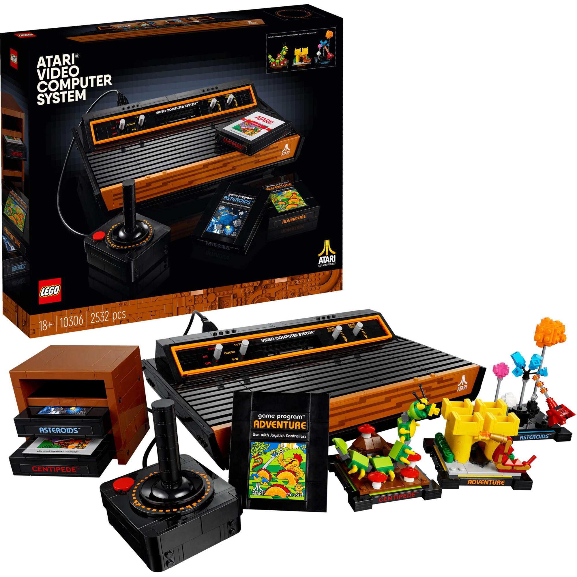 LEGO Konstruktionsspielzeug Icons Atari 2600