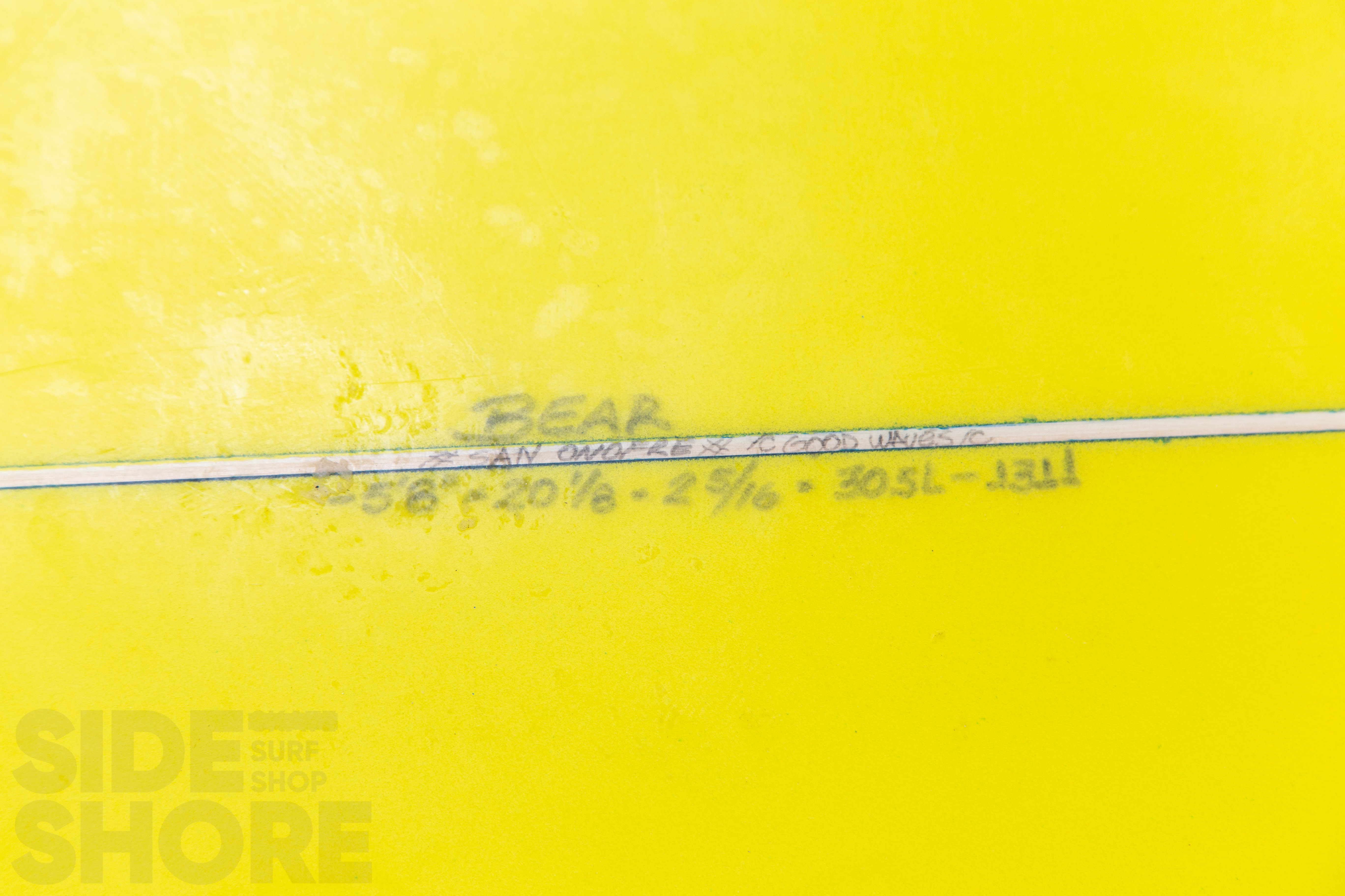Bear Surfboards San Onofre - Yellow Tint - 5'8 x 20 1/8