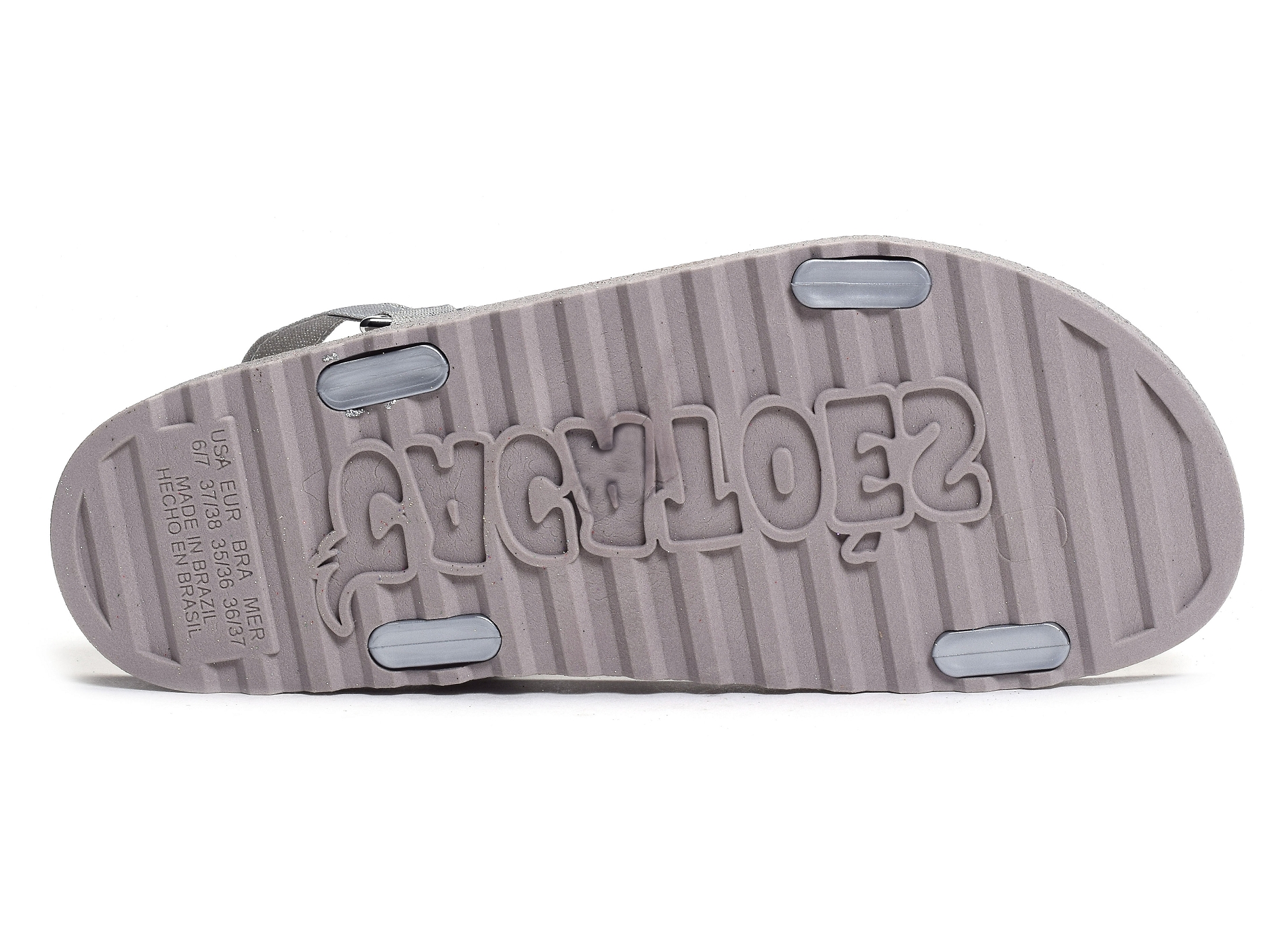 Manos glitter argent
