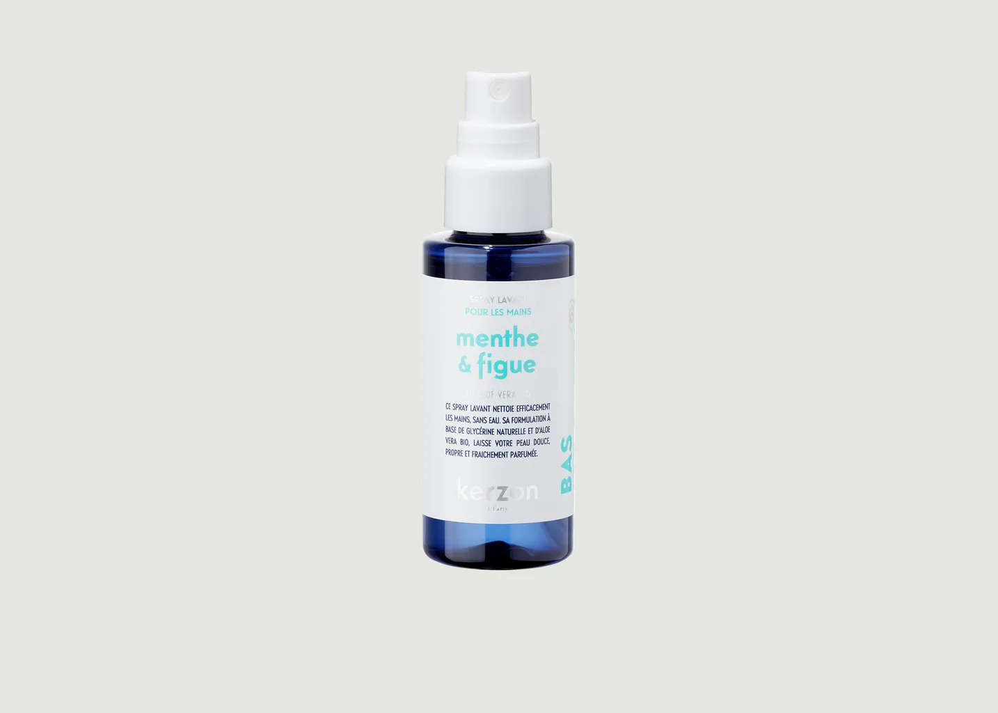 Spray lavant pour mains Menthe & Figue, 50ml Kerzon