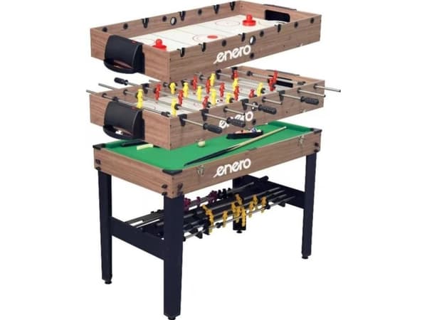 Enero 3IN1 FOTBALL SPILLBORD BILLIARD HUMBERGOU 121x61x81CM
