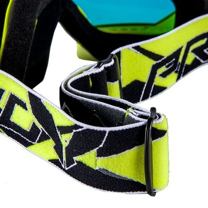 Masque cross Prov VISION BIKKI YELLOW FLUO IRIDIUM 2018 - Jaune