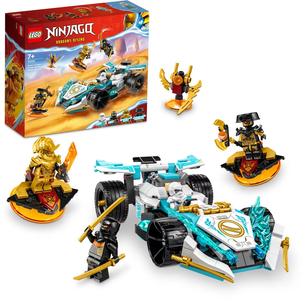 LEGO®NINJAGO® 71791 - LA VOITURE DE COURSE SPINJITZU : LE POUVOIR DU DRAGON DE ZAN